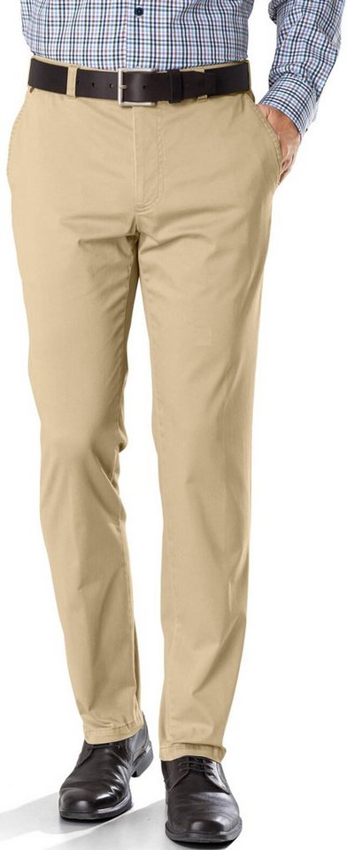 m.e.n.s Stoffhose M.E.N.S. Baumwoll-Stretch-Hose sand von m.e.n.s