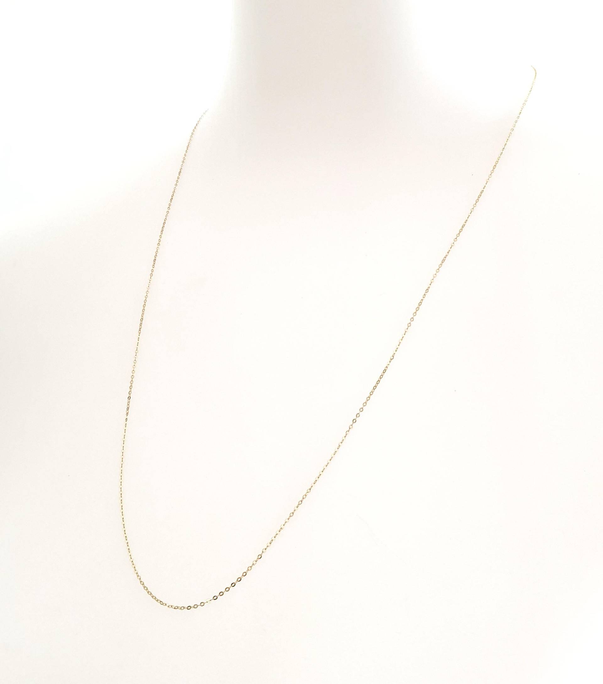 Echt Gold Kette 65 cm 333 Goldkette Anker 1, 1mm Halskette Gliederkette Schmuck Massives Gelbgold von mArteShop