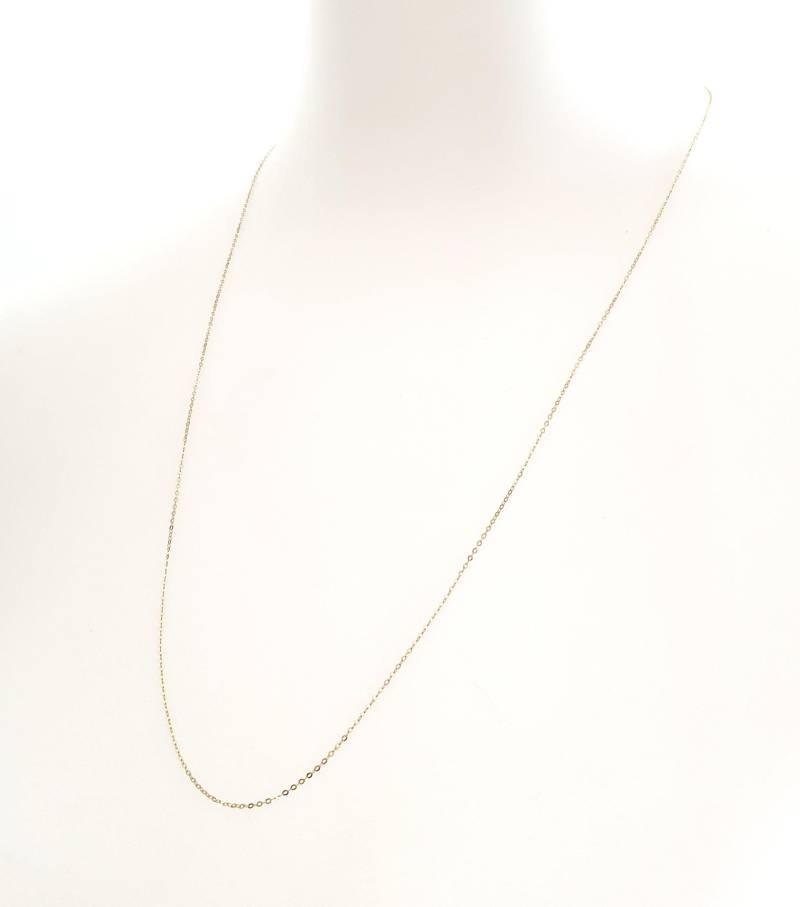 Echt Gold Kette 65 cm 333 Goldkette Anker 1, 1mm Halskette Gliederkette Schmuck Massives Gelbgold von mArteShop