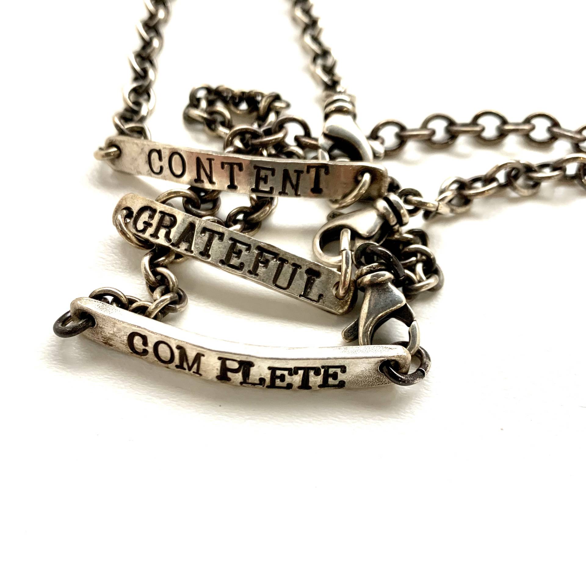 sterling Silber Personalisierte Id-stil Armband sterling Silber Personalisierte Id-stil Armband von mLindvall