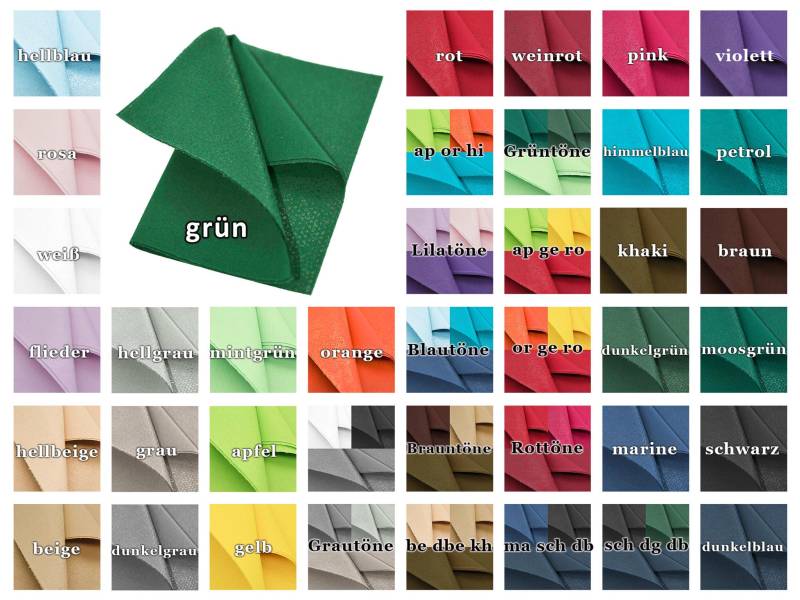 Zuschneidbare Flicken 3Er-Set Aus Baumwolle Zum Aufbügeln, Farbwahl von maDDmaGermany