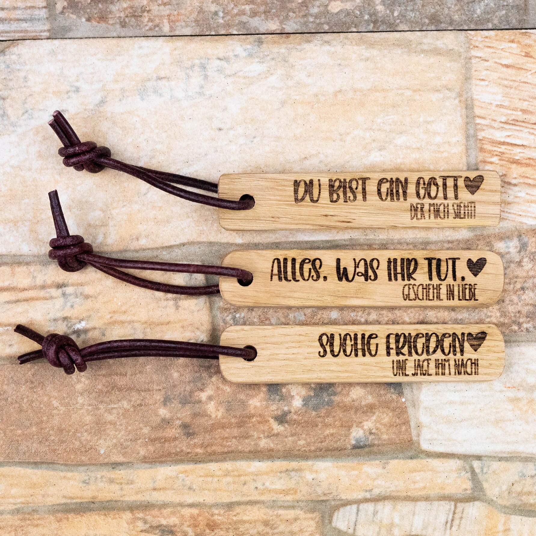 Personalisierter Schlüsselanhänger - Mein Gott, Jahreslosung, Religiöses Geschenk Personalisierter Schlüsselanhänger - Mein Gott, Jahreslosung, Religiöses Geschenk von machgluecklich