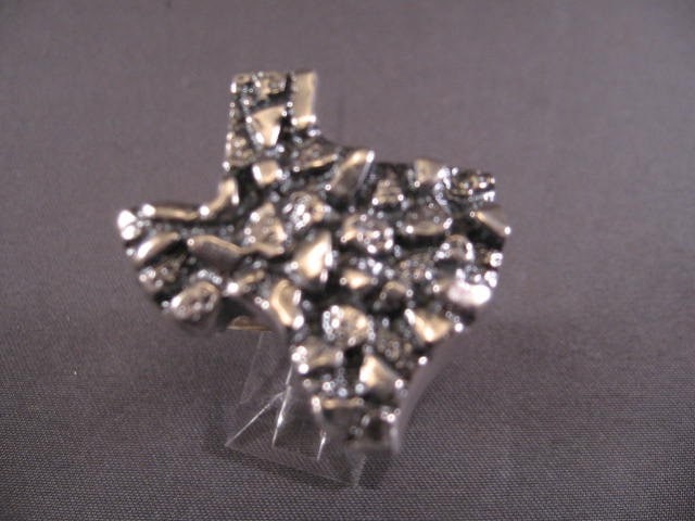 Großer Texas Nugget Ring von maddogsilverworks