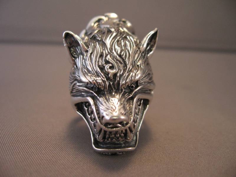 Ringe Mit Wolf Ringe Mit Wolf von maddogsilverworks