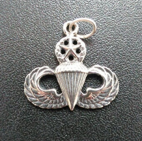 Us Army Airmarine Master Sprungflügel Anhänger Us Army Airmarine Master Sprungflügel Anhänger von maddogsilverworks