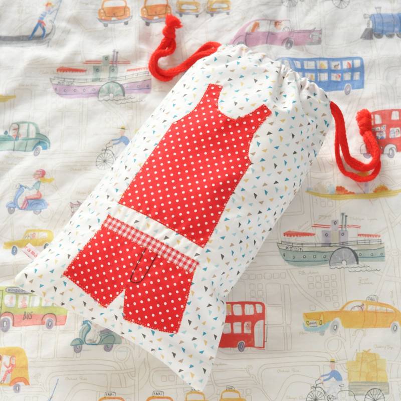 Baumwoll-Unterwäsche-Beutel Reiseaufbewahrung, Kinderkleidung von madeama