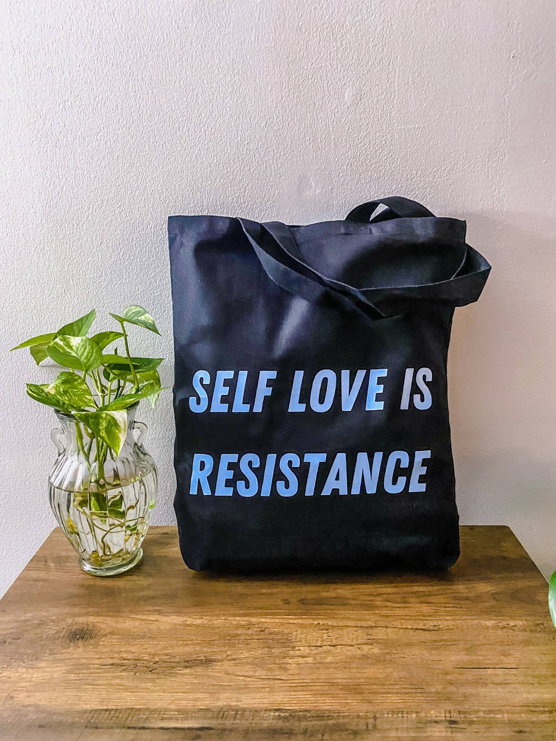 Selbstliebe Ist Widerstand Tote Bag Selbstliebe Ist Widerstand Tote Bag von madebyDaiOriginals