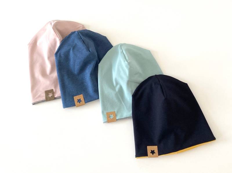 Beanie Kinder Wendemütze Herbst/Übergang von madebyMaryiaAppelt