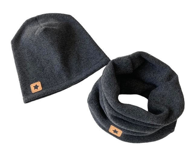 Beanie Loop Kind Winterset Fleece von madebyMaryiaAppelt