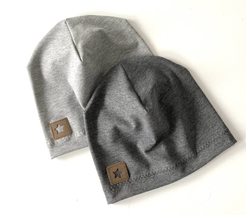 Einlagige Beanie Mütze Kinder Dünne Jerseymütze Verschiedene Farben von madebyMaryiaAppelt