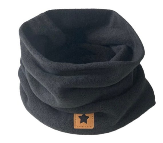 Loop Kinder Fleece Schwarz Leichter Antipillingfleece von madebyMaryiaAppelt