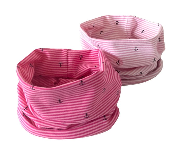 Loop Mädchen Pink/Rosa Anker von madebyMaryiaAppelt