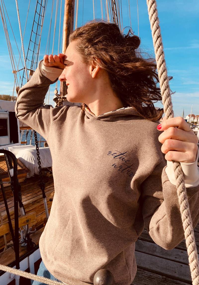 Damen Hoodie Sweat, Kapuzenpullover Damen, Sweatshirt, Bio Baumwolle, Pullover Sweatshirt Größe 36 -44 von madebyTinaShop