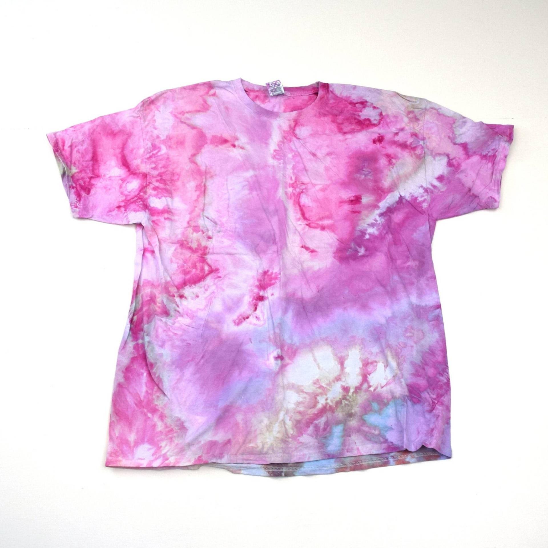 Snow Day Dye Collection #32 ~ Ice Tie T-Shirt | Fruit Of The Loom Heavy Hd Size 2xl | One A Kind von madebyhippies