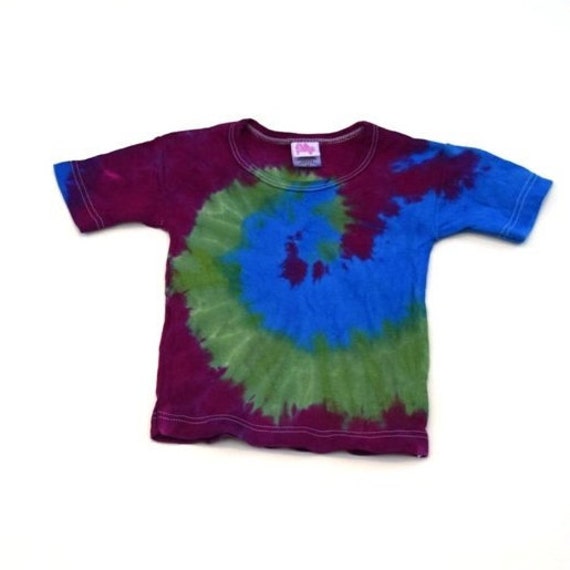 Super Swirl ~ Babies Kurzarm T-Shirt | Idesign Größe 3T(stretch-Shirt, Fällt Klein Aus von madebyhippies