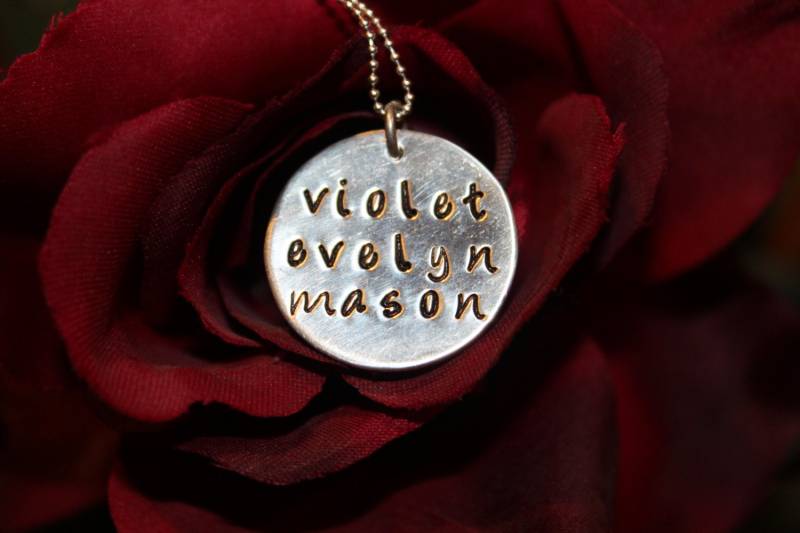 Drei Zu Nennen, Mami Halskette, Sterling Silber Mütter Schmuck Geschenk Mom Drei Zu Nennen, Mami Halskette, Sterling Silber Mütter Schmuck Geschenk Mom von madebyjana