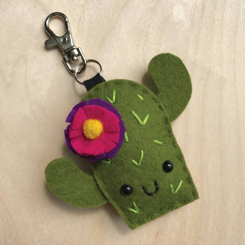 Kaktus Cutie Schlüsselbund von madebylizurso