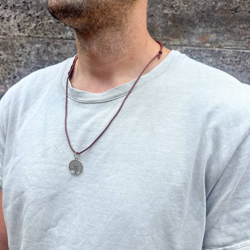 Surfer Halskette Für Herren & Damen - Verstellbar + Wasserfest Handgemachte Surferkette Mit Anhänger Strand Herrenkette von madebynami