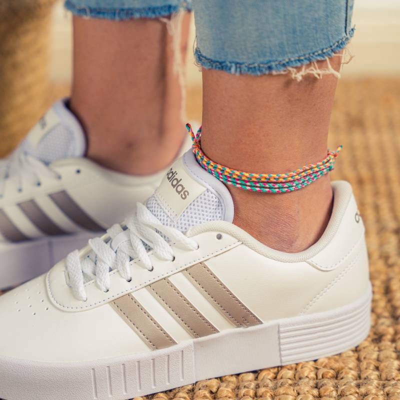 Surfer Strand Fußband Set Für Herren Damen - Boho Ethno Fußkettchen Männer Frauen Handmade Festival Schmuck Wasserfest & Verstellbar R von madebynami