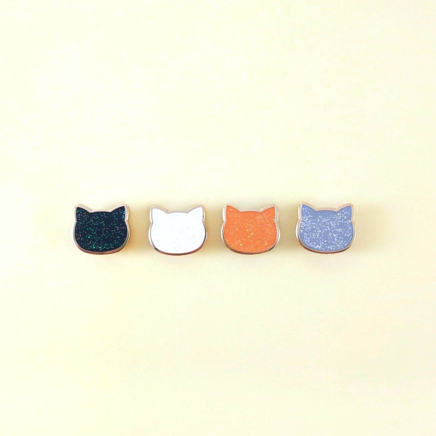 Natürliche Farbe Cat Board Fillers - Miniatur Harte Emaille Pins Glitzer Natürliche Farbe Cat Board Fillers - Miniatur Harte Emaille Pins Glitzer von madebysqueak