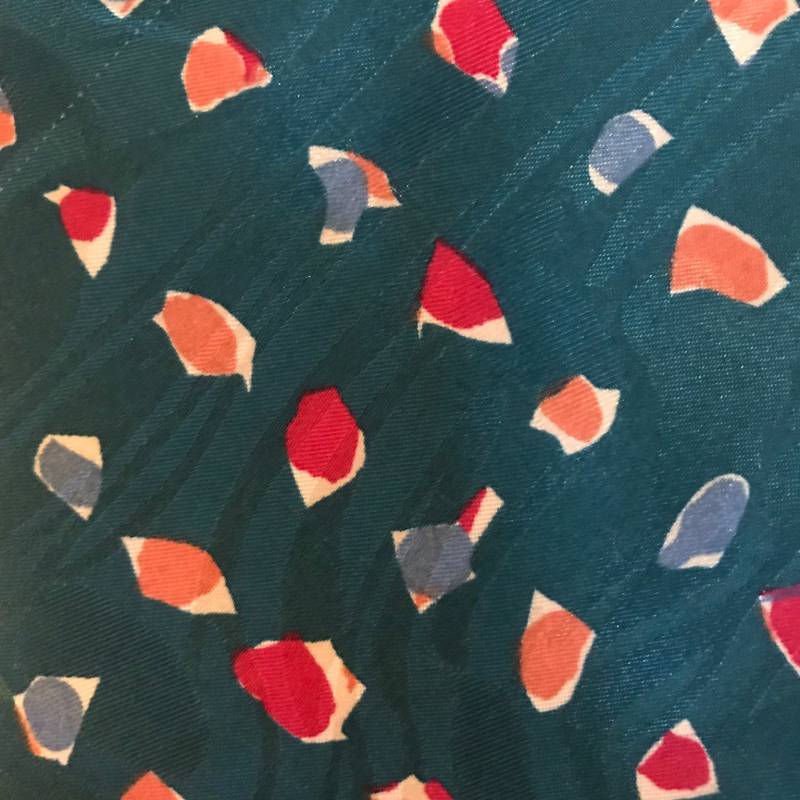 Vintage Oscar De La Renta Türkis Krawatte Vintage Oscar De La Renta Türkis Krawatte von madeinnevada