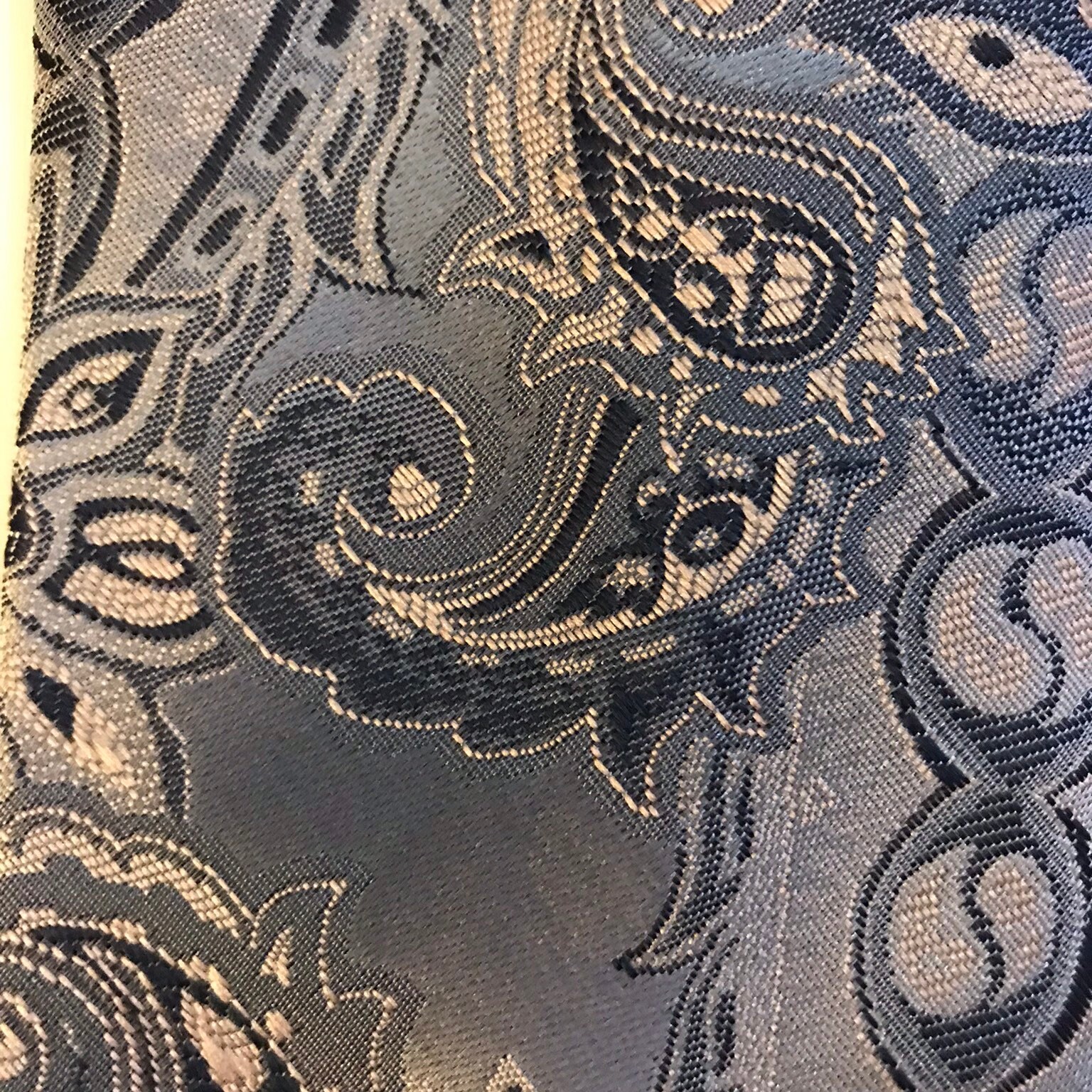 Vintage Wembley Blau Paisley Krawatte Vintage Wembley Blau Paisley Krawatte von madeinnevada