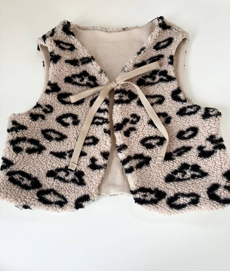 Teddyweste Leo, Teddy Plüsch Weste von mademie