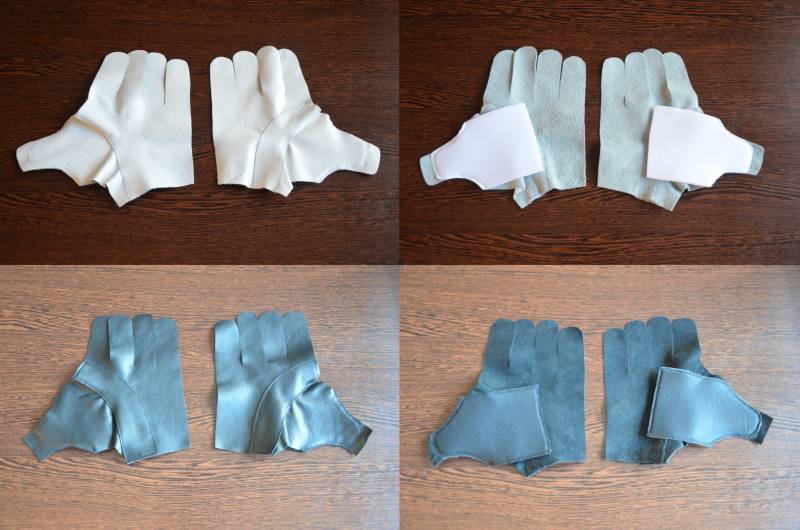 Sale Ersatz Hockeyhandschuh Palmen Passt 15, 14, 13 Aus Hochwertigem Kalbsleder | Auflistung Für 1 Paar Weiß von madewithloveidlv