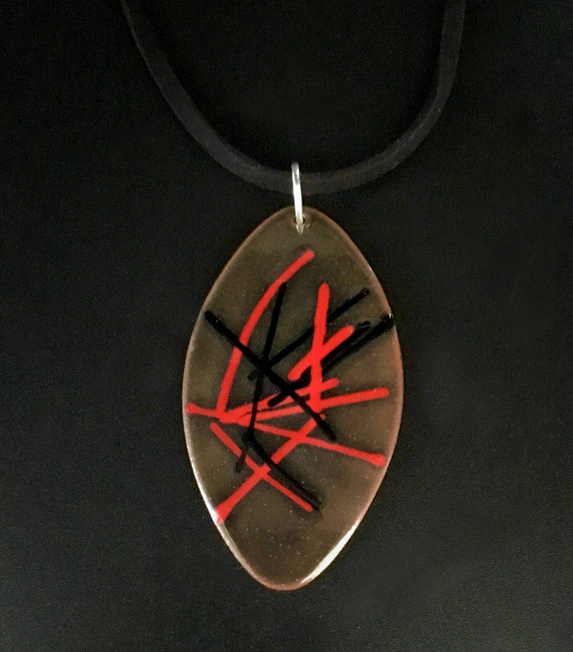 Emaille Halskette von madhuntjewelry