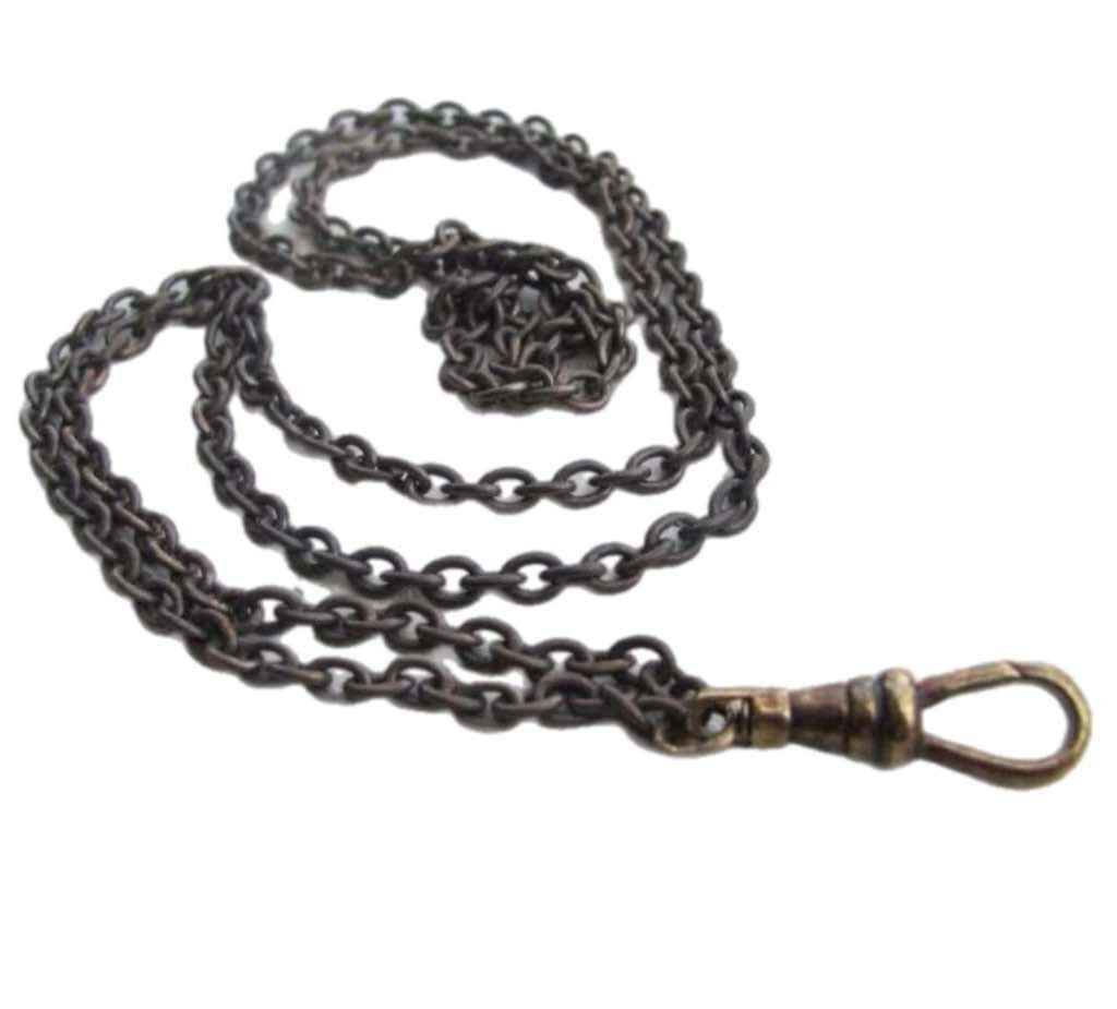 Lanyard Halskette Bronze-Töne. Rustikale Charm Halter Halskette Lanyard Halskette Bronze-Töne. Rustikale Charm Halter Halskette von madmadcrafter