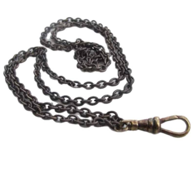 Lanyard Halskette Bronze-Töne. Rustikale Charm Halter Halskette von madmadcrafter