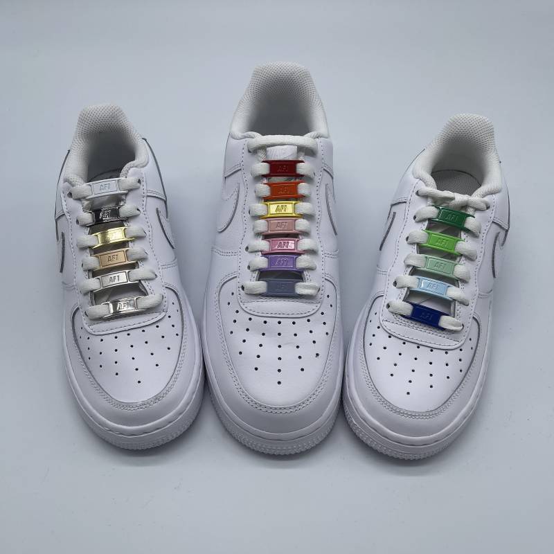 Madshoelab Af1 Lacelocks, Lace Locks Nike/Dubraes Anhänger Für Sneaker in Verschiedenen Farben Customsneaker Schnürsenkel von madshoelab