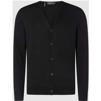 MAERZ Muenchen Cardigan aus Schurwolle in Black, Größe 48 von maerz muenchen