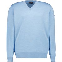 MAERZ Muenchen Herren Pullover blau unifarben von maerz muenchen