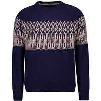 MAERZ Muenchen Herren Pullover blau gemustert von maerz muenchen