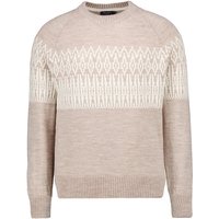 MAERZ Muenchen Herren Pullover beige Gemustert,Norweger von maerz muenchen