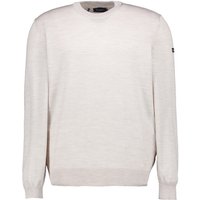 MAERZ Muenchen Herren Pullover weiß unifarben von maerz muenchen