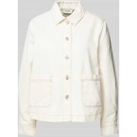MAERZ Muenchen Jeansjacke mit aufgesetzten Taschen in Offwhite, Größe 44 von maerz muenchen