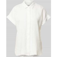 MAERZ Muenchen Loose Fit Hemdbluse aus reinem Leinen in Offwhite, Größe 46 MAERZ Muenchen Loose Fit Hemdbluse aus reinem Leinen in Offwhite, Größe 46 von maerz muenchen