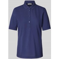 MAERZ Muenchen Poloshirt mit Knopfleiste in Marine, Größe 36 von maerz muenchen