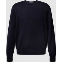 MAERZ Muenchen Pullover aus Schurwolle in Marine, Größe 48 von maerz muenchen