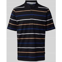 MAERZ Muenchen Regular Fit Poloshirt mit Brusttasche in Marine, Größe 50 von maerz muenchen