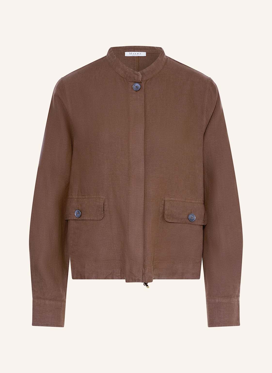 Maerz Muenchen Leinenblouson braun von maerz muenchen