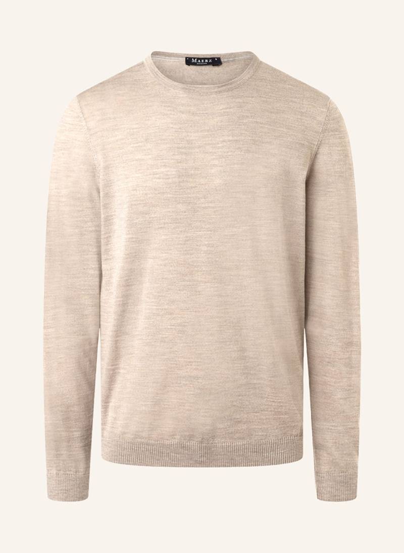 Maerz Muenchen Pullover Aus Merinowolle beige von maerz muenchen
