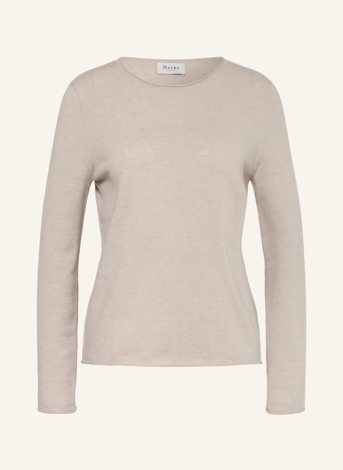 Maerz Muenchen Pullover Aus Merinowolle beige von maerz muenchen