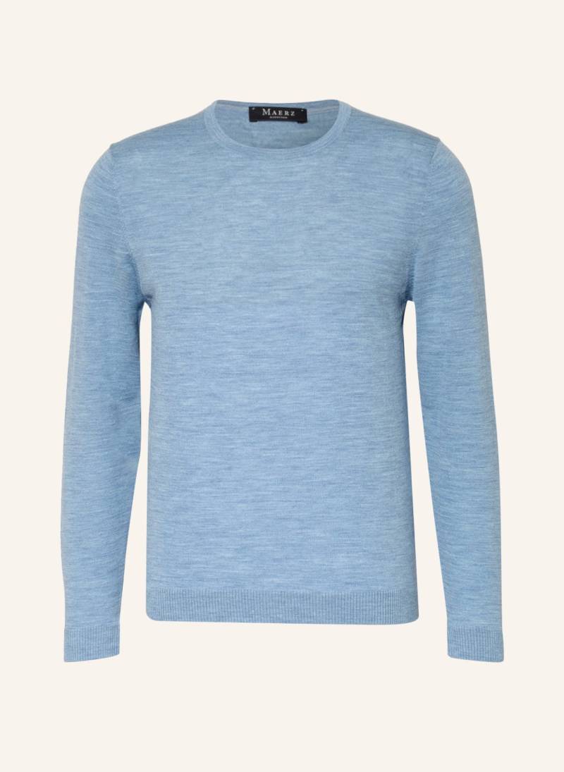 Maerz Muenchen Pullover Aus Merinowolle blau von maerz muenchen