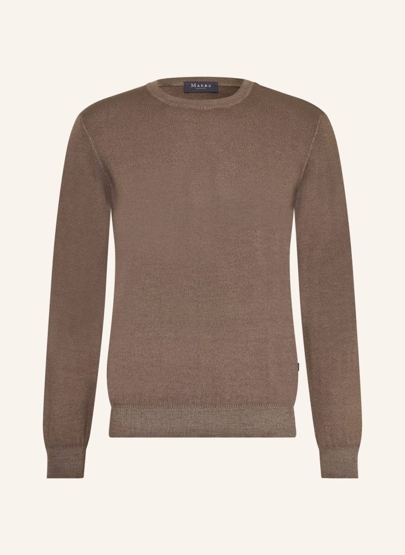 Maerz Muenchen Pullover Aus Merinowolle braun von maerz muenchen