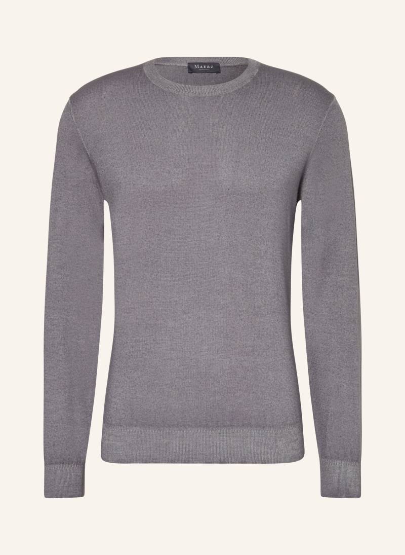 Maerz Muenchen Pullover Aus Merinowolle grau von maerz muenchen