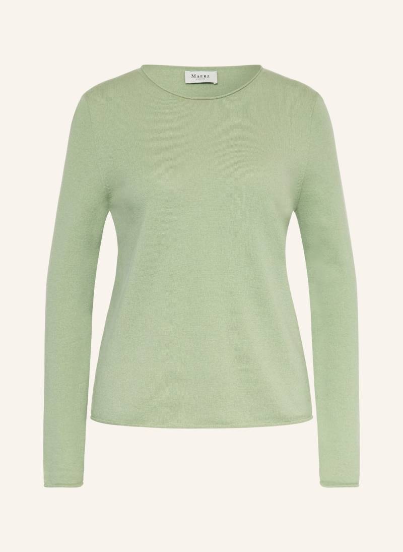 Maerz Muenchen Pullover Aus Merinowolle gruen von maerz muenchen