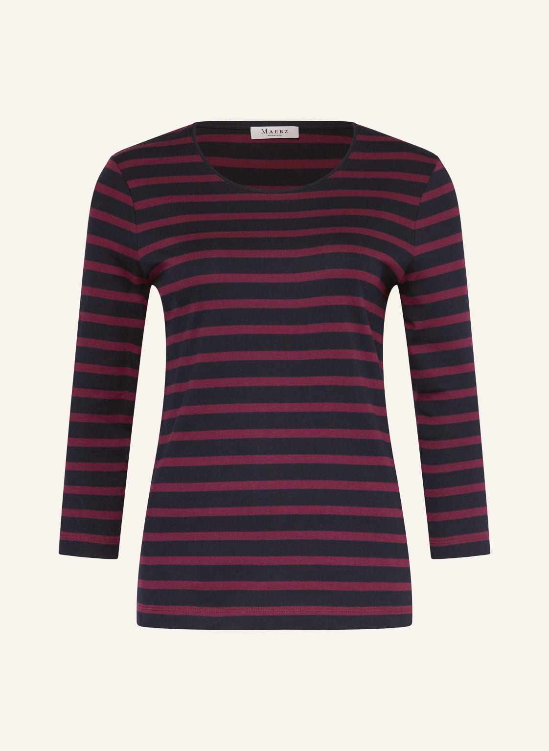 Maerz Muenchen Shirt Mit 3/4-Arm rot von maerz muenchen